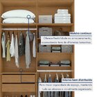 Guarda Roupa Solteiro Com Espelho 4 Portas 2 Gavetas Alonzo 1