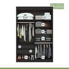 Guarda Roupa Solteiro Com Espelho 4 Portas 2 Gavetas Alonzo M