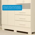 Guarda Roupa Solteiro Com Espelho 4 Portas 3 Gavetas Débora A