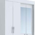 Guarda Roupa Solteiro Com Espelho 4 Portas 3 Gavetas Débora A