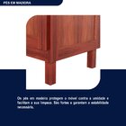 Guarda-roupa Solteiro Com Espelho 7 Portas 2 Gavetas Fortalez