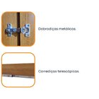 Guarda Roupa Solteiro Com Espelho E Pés 4 Portas 2 Gavetas 13