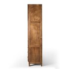 Guarda Roupa Solteiro Com Espelho E Pés 4 Portas 3 Gavetas Pa