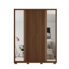 Guarda Roupa Solteiro Com Espelho Ripado Suburban 4 Portas 3