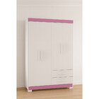 Guarda Roupa Solteiro com Pés 4 Portas 2 Gavetas NT5005 Notáv