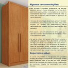 Guarda Roupa Solteiro Com Pés 4 Portas Zelandia 165cm Espress