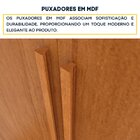 Guarda Roupa Solteiro Com Pés 4 Portas Zelandia 165cm Espress