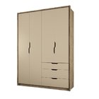 Guarda-roupa Solteiro Conect 4 Portas Santos Andirá