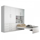 Guarda-roupa Solteiro Conjugado Lyon 4 Portas 4 Gavetas 100%