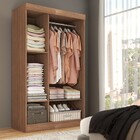 Guarda-roupa Solteiro Cordoba 2 Portas Cinamomo - Panorama Mó