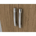 Guarda-roupa Solteiro Cravo D134 Com Cama Embutida 4 Portas 3