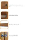 Guarda-roupa Solteiro Dinamarca 4 Pt 2 Gv Cinamomo