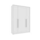 Guarda-roupa Solteiro Dinamarca 4 Pt 2 Gv Neve