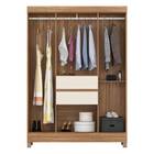 Guarda Roupa Solteiro Ecom Ii 6 Portas 2 Gavetas Amendola Off