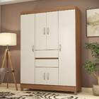 Guarda Roupa Solteiro Ecom Ii 6 Portas 2 Gavetas Amendola Off