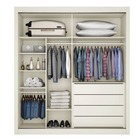 Guarda Roupa Solteiro Espelhado 2 Portas 4 Gavetas - Zurique-