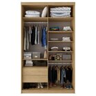 Guarda Roupa Solteiro Espelho 2 Portas Em Perfect Lugano