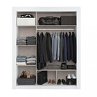 Guarda Roupa Solteiro Espelho 3 Portas Ph1708 Herval