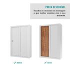 Guarda-roupa Solteiro Flex Color Elus 2 Pt 2 Gv Branco E Nati