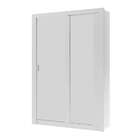 Guarda-roupa Solteiro Flex Color Elus 2 Pt 2 Gv Branco E Nati