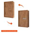 Guarda-roupa Solteiro Flex Color Vivacce 2 Pt 2 Gv Native E A