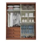 Guarda Roupa Solteiro Genova 2 Portas 3 Gavetas Bom Pastor