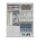 Guarda Roupa Solteiro Genova 2 Portas 3 Gavetas Bom Pastor