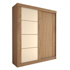 Guarda-roupa Solteiro Gold 2 Portas 2 Gavetas Flex Canelato/n