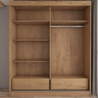 Guarda-roupa Solteiro Gold 2 Portas 2 Gavetas Flex Canelato/n