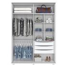 Guarda Roupa Solteiro Hilton 2 Portas Deslizantes - Móveis He