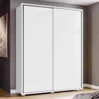 Guarda Roupa Solteiro Hilton 2 Portas Deslizantes - Móveis He