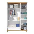 Guarda-roupa Solteiro Hugs 3 Pt 1 Gv Branco Garapa