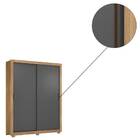 Guarda Roupa Solteiro Ibirapuera 2 Portas 2 Gavetas Amendola