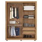 Guarda Roupa Solteiro Ibirapuera 2 Portas 2 Gavetas Amendola