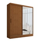 Guarda-roupa Solteiro Istambul 2 Portas 2 Gavetas Com Espelho