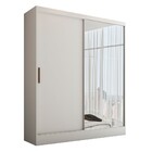 Guarda-roupa Solteiro Istambul 2 Portas 2 Gavetas Com Espelho