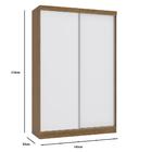 Guarda-roupa Solteiro Kappesberg 2 Portas De Correr 2 Gavetas