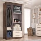 Guarda Roupa Solteiro Kioto 3 Portas 2 Gav