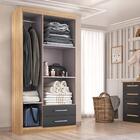 Guarda Roupa Solteiro Kioto 3 Portas 2 Gav