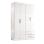 Guarda Roupa Solteiro Kioto 4 Portas 2 Gav