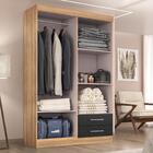 Guarda Roupa Solteiro Kioto 4 Portas 2 Gav