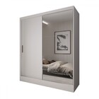 Guarda-roupa Solteiro La Paz 2 Portas 2 Gavetas Com Espelho B