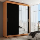 Guarda-roupa Solteiro La Paz 2 Portas 2 Gavetas Com Espelho N