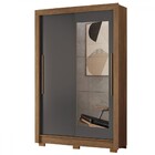 Guarda-roupa Solteiro Lapa 2 Portas 2 Gavetas Com Espelho Jat