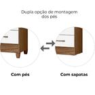 Guarda Roupa Solteiro Lima 3 Portas 182x82 Cm Moval