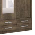 Guarda-roupa Solteiro Lisboa 3 Portas Demolição - Genialflex