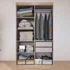 Guarda Roupa Solteiro Lisboa 4 Portas 2 Gav  Com Pés