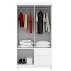 Guarda-roupa Solteiro Lotus 4 Portas 2 Gavetas Demóbile