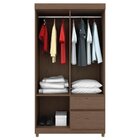 Guarda-roupa Solteiro Lotus 4 Portas 2 Gavetas Demóbile