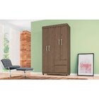 Guarda-roupa Solteiro Lotus 4 Portas 2 Gavetas Demóbile